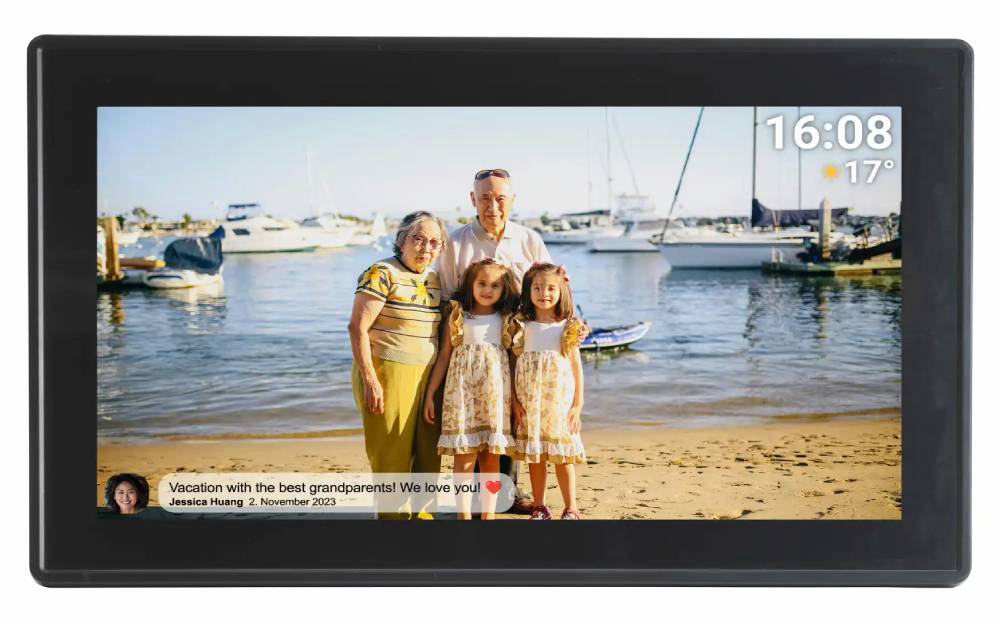 Digitalni foto okvir za slike Denver Frameo 15.6" 16GB PFF-1515B - crni